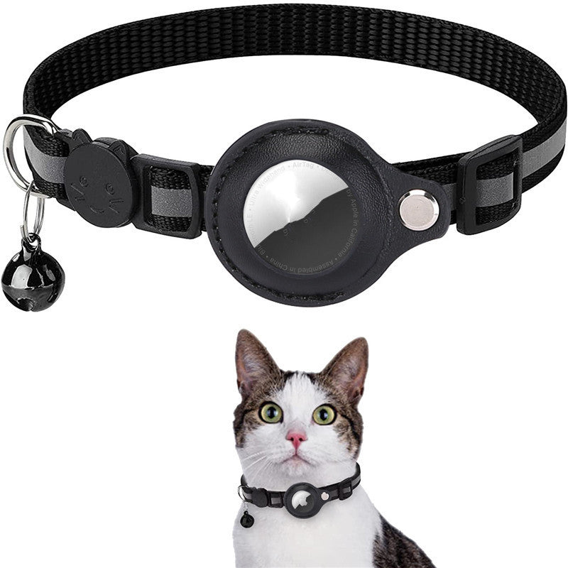 Reflective Collar Waterproof Holder Case For Airtag Cat , kitten